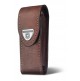 Victorinox Leather Belt Pouch/Sheath. Brown with hook and loop fastener. 40548